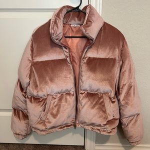 Pink Puffer Jacket